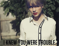 I Knew You Were Trouble-Taylor Swift